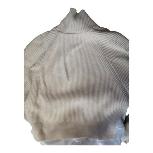 All Saints Jones Sweater, cashmere and wool. Layered With Cotton Shirt - Picture 2 of 6